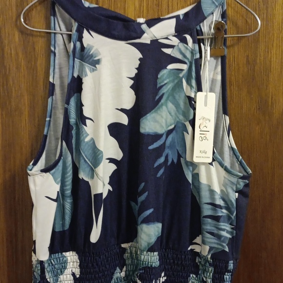 Kilig 2025 Summer Maxi Dress W Pockets M NWT - Picture 3 of 5